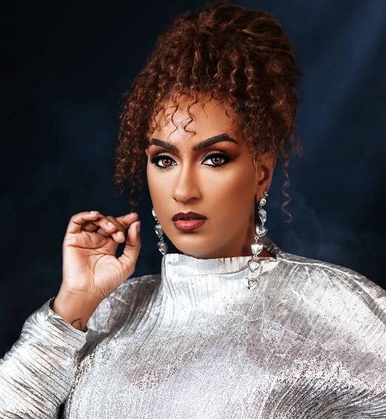 Juliet Ibrahim Marks the Mother's Day in a Ladylike Silver Gown Juliet Ibrahim Marks the Mother's Day in a Ladylike Silver Gown
