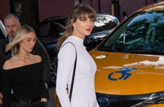 Taylor Swift Wears Bridal White Minidress Ahead of Her Wedding - Fashion Police Nigeria