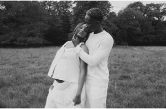 Teni Otedola Wears an Ethereal Dress for Her Pregnancy Announcement