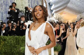Ayo Edebiri arrived at the 2026 Met Gala in an Ethereal Chanel Gown