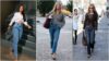 cigarette jeans styling - Fashion Police Nigeria