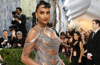 Simone Ashley Wore a Gorgeous Chain Dress at the 2026 Met Gala