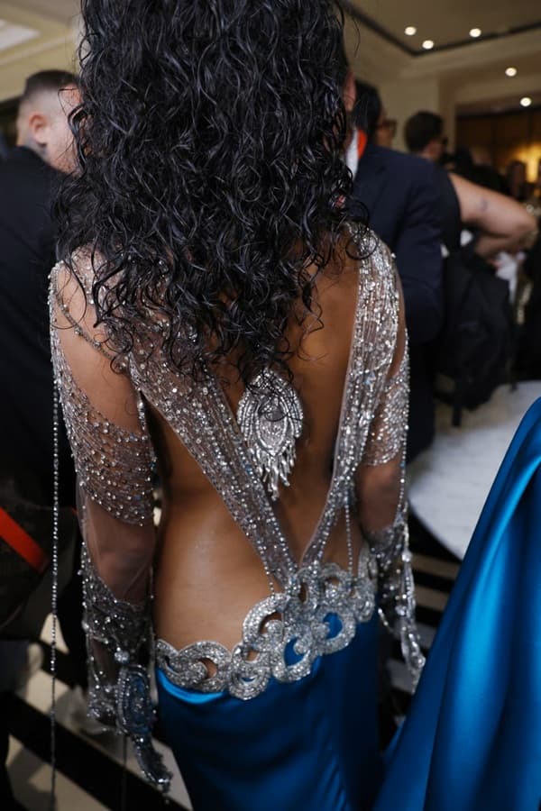 Tyla Stuns at 2026 Met Gala in Plunging Valentino Peacock Gown Tyla Stuns at 2026 Met Gala in Plunging Valentino Peacock Gown
