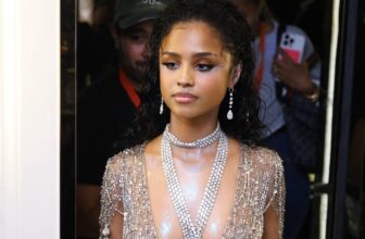 Tyla Stuns at 2026 Met Gala in Plunging Valentino Peacock Gown