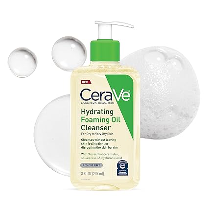 shop CeraVe Hydrating Foaming Oil Cleanser - Fashion Police Nigeria