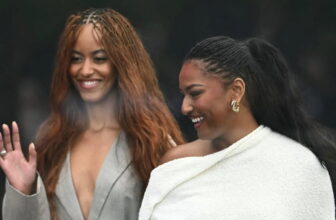 Malia and Sasha Obama at the Obama Presidential Centre Grand Opening - Fashion Police Nigeria