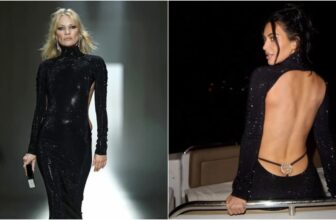 Kim Kardashian Literally Stole This Daring Gucci Backless Dress From Kate Moss - Fashion Police Nigeria
