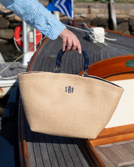 shop Mark & P Raffia Beach Bag - Fashion Police Nigeria