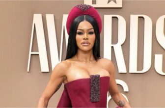 Teyana Taylor Wore a Stunning Burgundy Gown at the 2026 BET Awards