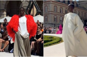Anok Yai Opens and Closes The 55th Balenciaga Couture Show