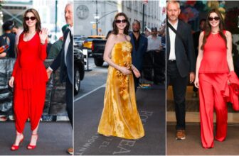 How Anne Hathaway is Redefining Maternity Style in Her Own Way - Fashion Police Nigeria