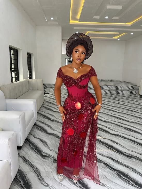 corset dress aso ebi Latest Styles for Memorable Weddings Marriage Wedding Dresses Mens SID2-FD13767CP819B Tape around the navel Color:Blue Fog Pink