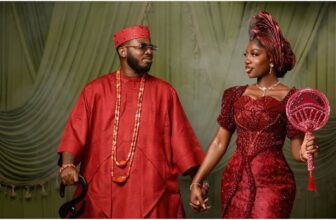 nigerian bride and her groom