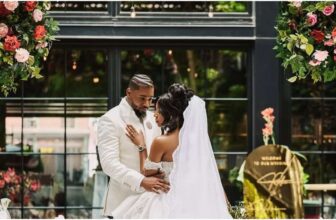 photo of a newly wedded couple