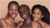 photo of beautiful dark skin ladies smiling