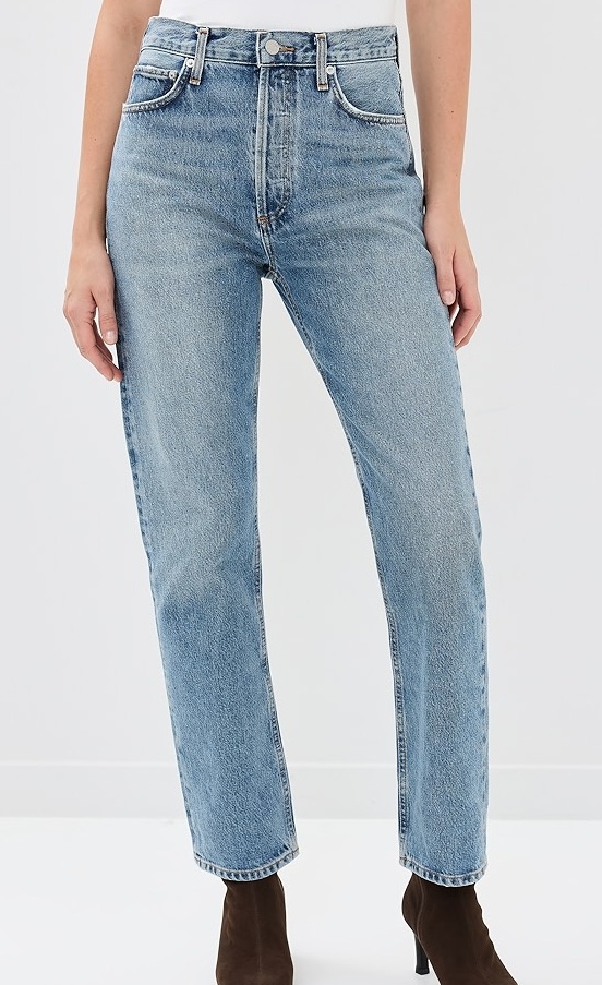 Agolde ’90s Pinch waist high rise Straight-Leg Jeans - Fashion Police Nigeria
