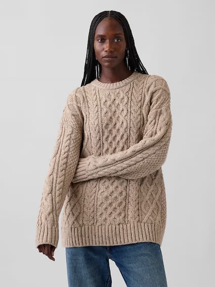 Gap 100% Cotton Oversized Sweater - Fashion Police Nigeria
