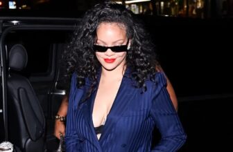 Rihanna Looks Chic in Shirtless Suit During Celine Dion’s Paris Concert - Fashion Police Nigeria
