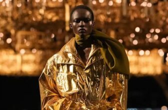 Saint Laurent SS27 Delivered Golden Decade Celebration Under the Eiffel Tower - Fashion Police Nigeria