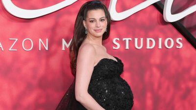Anne Hathaway Turns Heads in Elegant Black Lace Gown at ‘Verity’ World Premiere