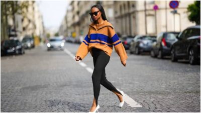 stirrup pants styling