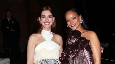 Anne Hathaway Credits Rihanna for Revolutionizing Fun Maternity Style “She Changed the Game - Fashion Police Nigeria