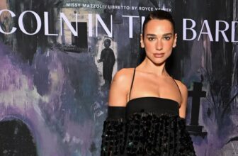 Dua Lipa Reaffirmed Her Sartorial Status in a Cascading Sequin Ferragamo Gown -Fashion Police Nigeria