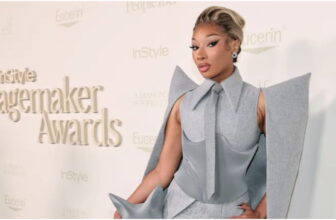 Megan Thee Stallion Robert Wun Couture at the 2026 InStyle Imagemaker Awards