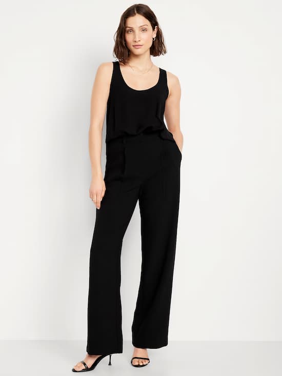 Old Navy Extra High-Waisted Taylor Wide-Leg Trouser Pants - Fashion Police Nigeria