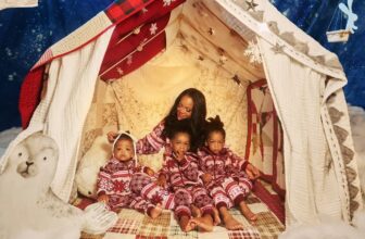 Rihanna and Her Three Children Star in Savage X Fenty’s Holiday Onesies Campaign - Fashion Police Nigeria