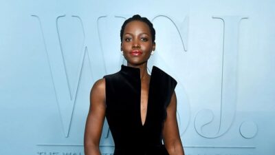 Lupita Nyong’o Sets a Standard for Red-Carpet Elegance in Black at the 2026 WSJ. Magazine Innovator Awards