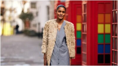 photo of a fashionable woman