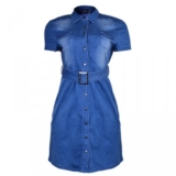 MUST-HAVE: The Cool Girl Belted Denim Shirt Dress