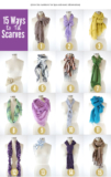 15 Chic and Creative Ways to Tie Scarves You Should Know