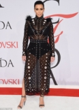 HERE’S KIM KARDASHIAN FIRST PREGNANCY RED CARPET APPEARANCE AT THE CFDA FASHION AWARDS