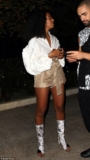 Solange Knowles Cool Ways To Style A High-Waisted Shorts