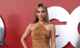 Kim Kardashian Matches Her Dress With Hair at the 2023 GQ Men of the Year Party