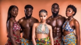 This Ankara Swimwear Campaign Is So Adorable