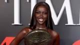 Anok Yai Wears a Sculptural Ashi Studio Dress at the TIME100 Gala
