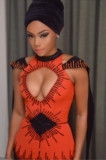 Bonang Matheba Wore This Gorgeous Gown To Host AFRIMA 2016