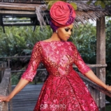 Bonang Matheba Is Camera-Perfect In Toju Foyeh’s Fashion Collaboration