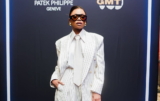 Bonang Matheba Makes a Case for Oversized Pinstripe Suit