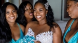This Bride Actually Wore A Swimsuit Wedding Dress For Her Wedding