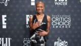 Cynthia Erivo Chose a Shimmering Peplum Gown for the 2025 Critics Choice Awards