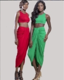 This Caribbean Crop Top and Skirt Is Selling Out Fast On Jumia