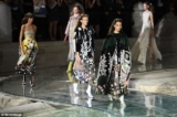 See Fendi’s 90th Anniversary Runway Show Where Models Literally Walked On Water