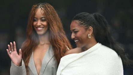 Malia and Sasha Obama Dressed Elegantly at the Obama Presidential Centre Grand Opening