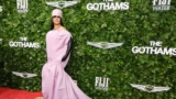 Rihanna Wears A Bubblegum Pink Dress to the 2025 Gotham Film Awards