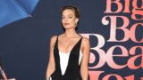 Margot Robbie Wore a Dress With Double Slits So High it Nearly Caused Wardrobe Malfunction