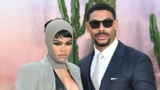 Teyana Taylor Bares Her Washboard Abs in Leather Bra While Making Red Carpet Debut with Boyfriend Aaron Pierre